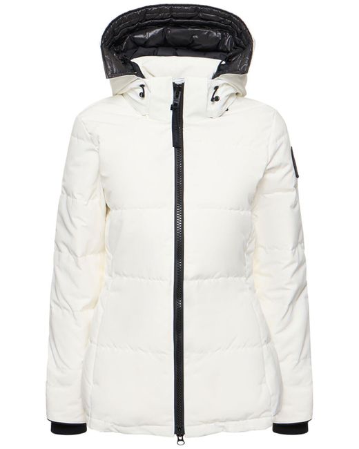 Canada goose shop parka mujer blanca