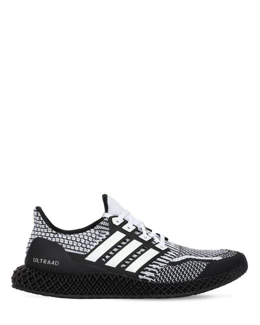 Adidas Originals Black Ultra 4d 5.0 Running Sneakers for men
