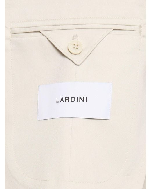 Costume en coton stretch Lardini pour homme en coloris Natural