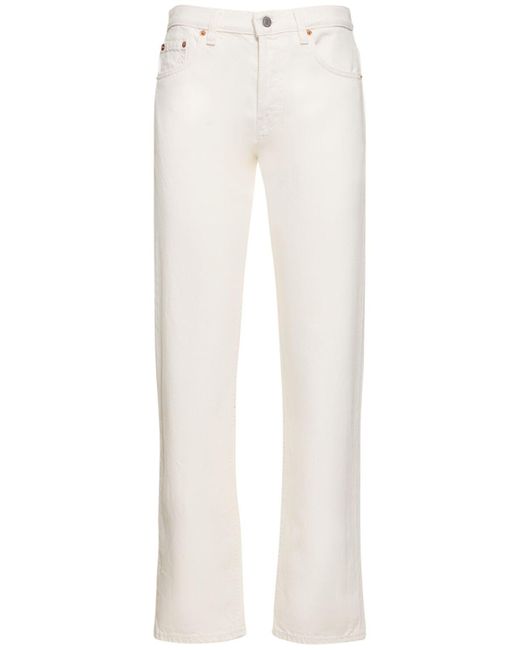 Sporty & Rich White Jeans Aus Denim Im Vintage Fit