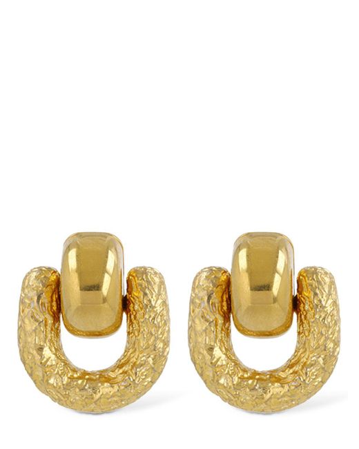 Tom Ford Metallic Cosmos Clip-on Earrings