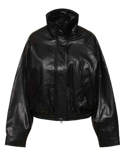 Low Classic グロッシーショートジャケット ブラック | Lyst