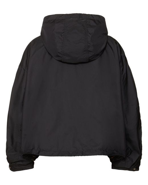 Moncler Black Vizille Nylon Rain Jacket