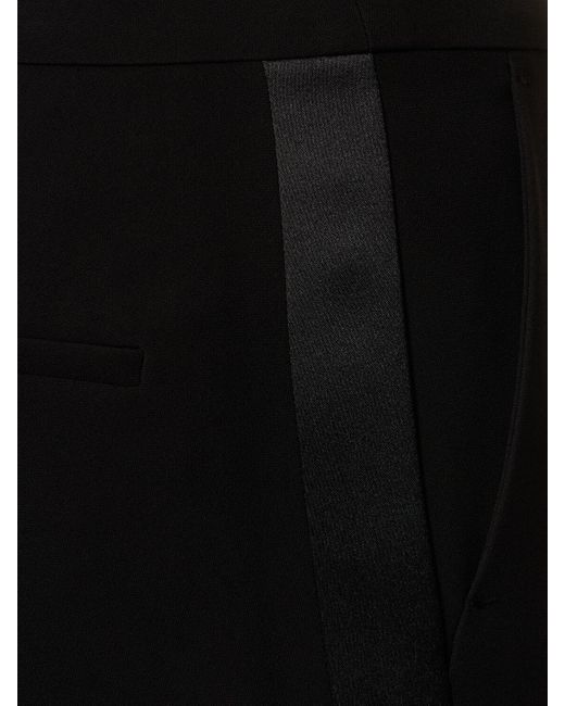 Max Mara Vincita カディタキシードパンツ Black