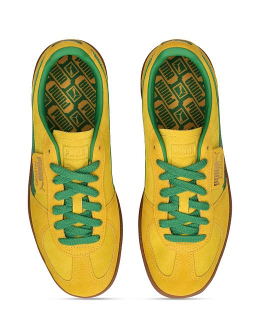 PUMA Yellow Palermo Sneakers for men