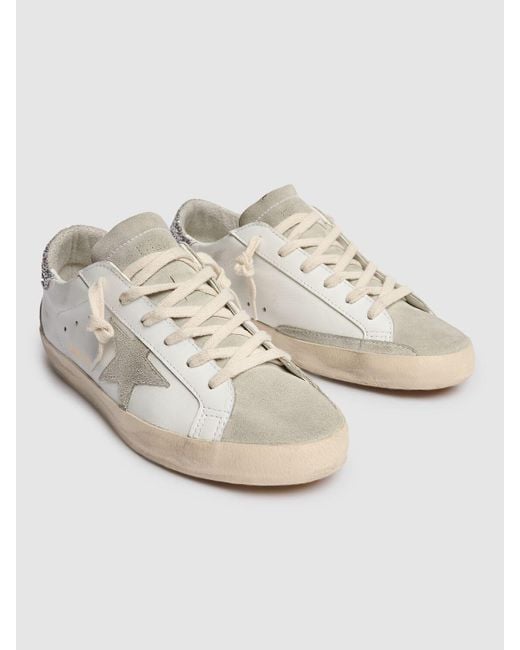 Golden Goose Deluxe Brand White Super-Star Sneakers