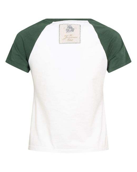 Jacquemus Le Mini Tshirt Baseball Tシャツ Green