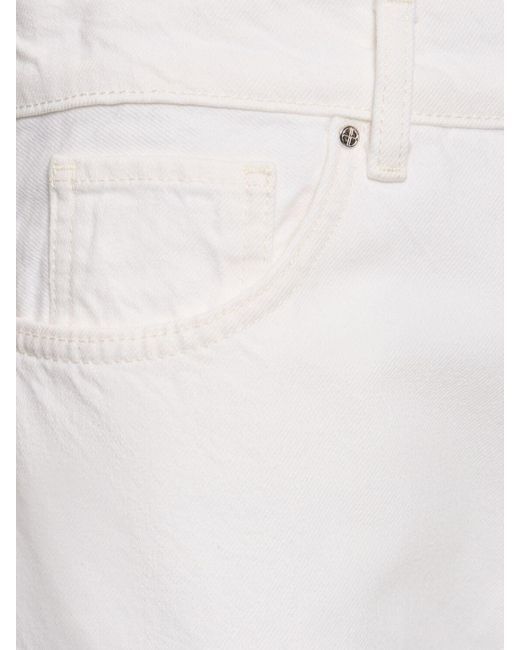 Jean droit en coton hugh Anine Bing en coloris White
