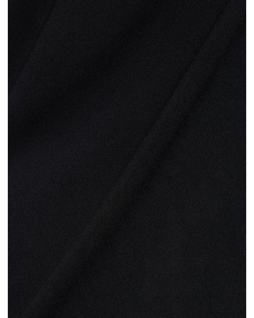 Vestido maxi de jersey stretch Leslie Amon de color Black