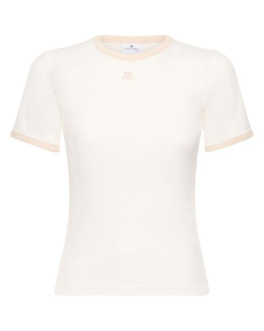 Courreges コットンtシャツ White