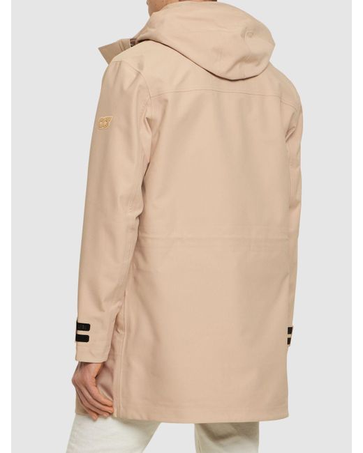 ALPHATAURI Natural Koov Hooded Long Casual Jacket for men