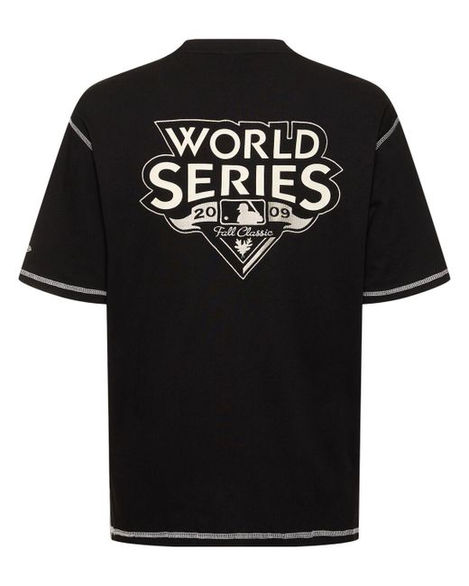 メンズ KTZ Ny Yankees Mlb Word Series Tシャツ Black