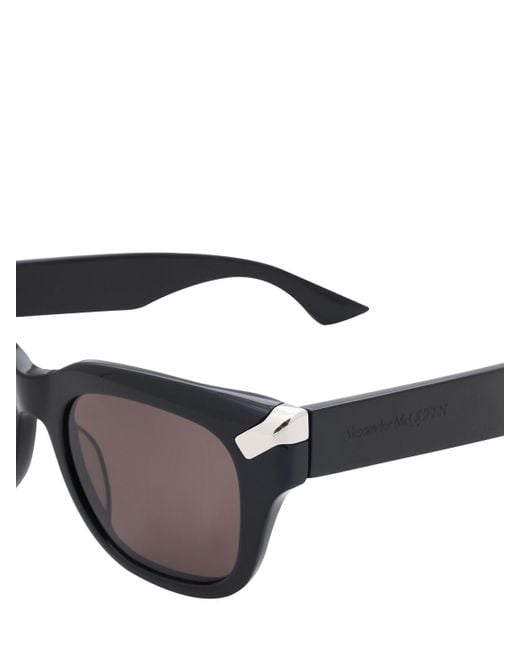 Alexander McQueen Gray Am0439s Acetate Sunglasses for men