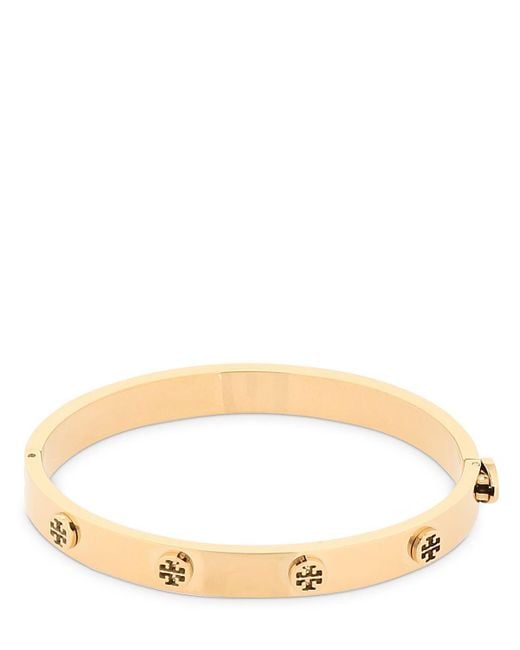 Tory Burch Metallic 7mm Miller Stud Hinge Bracelet