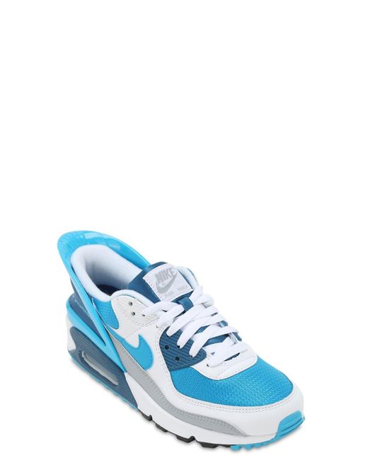 Nike Spitze 'Air Max 90 FlyEase' Sneakers in Blau für Herren - Sparen Sie  14% | Lyst DE