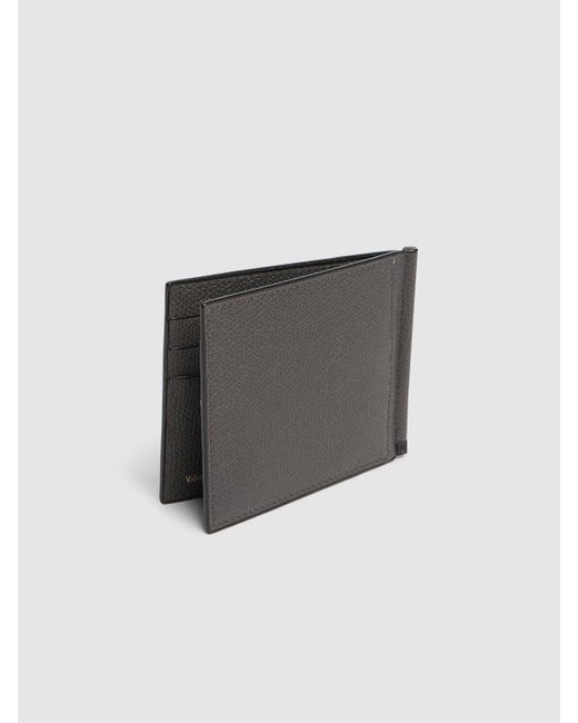 Clip banconote in pelle di Valextra in Gray da Uomo