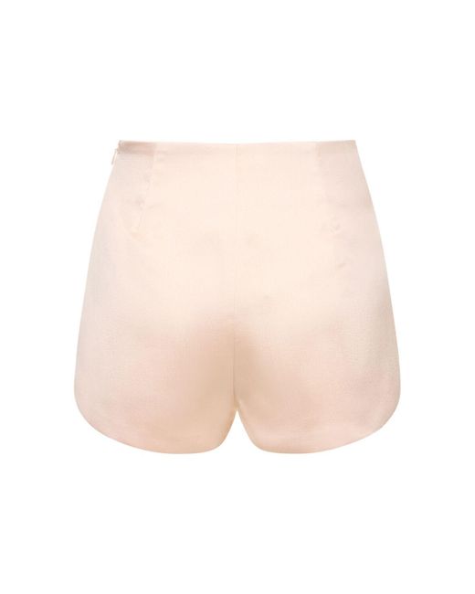ANDAMANE Natural Hochtaillierte Shorts "polly"