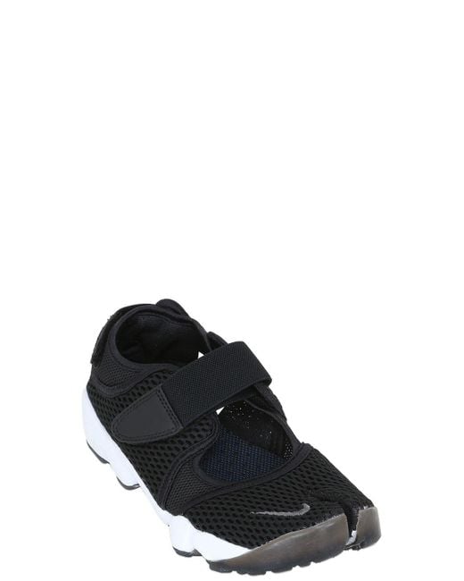 Nike Air Rift Mesh Open Sneakers in Grey/Black (Gray) | Lyst