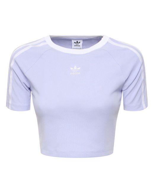 Adidas Originals Blue 3 Stripe Baby T-shirt