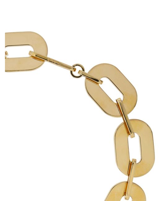 Collar de cadena con bw3 3 Jil Sander de color Metallic