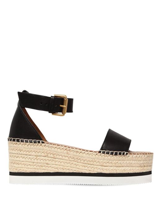 black single strap heel