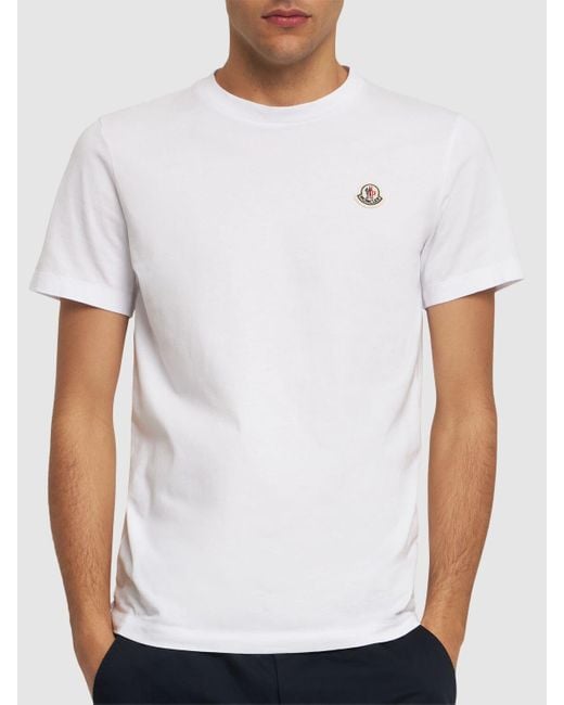 Set De 3 T-Shirts En Coton Moncler pour homme en coloris Blue