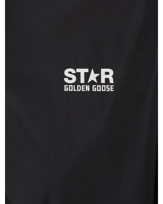 Golden Goose Deluxe Brand Nylon-windjacke "star Daris" in Black für Herren