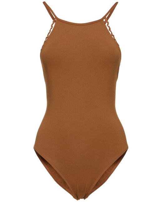 Eres Brown Sunlight One Piece Swimsuit