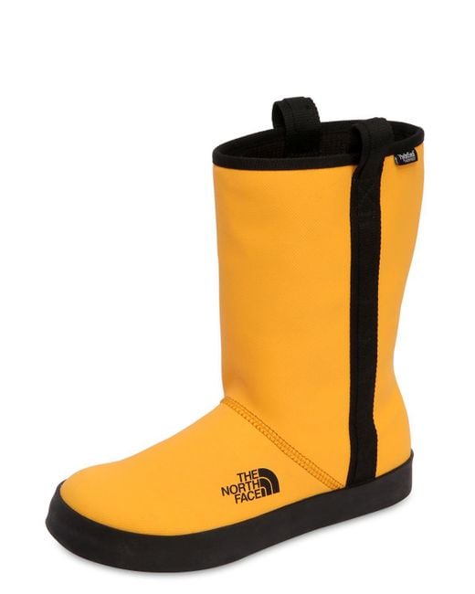 The North Face Base Camp Waterproof Short Rain Boots in Yellow | Lyst Canada