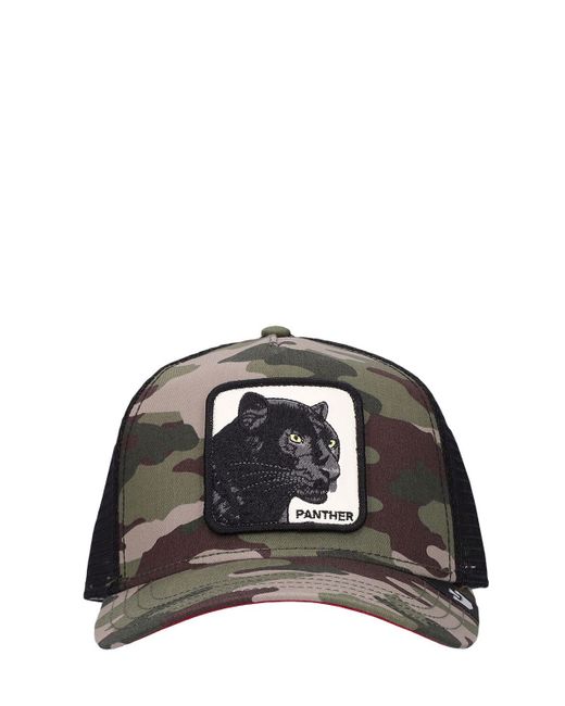 Goorin Bros The Panther Trucker Hat W/patch in Black for Men | Lyst UK