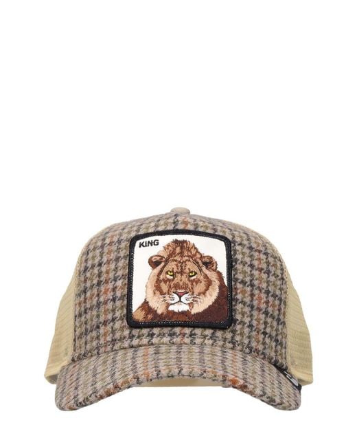 Goorin Bros Multicolor Lodge King Plaid Hat for men