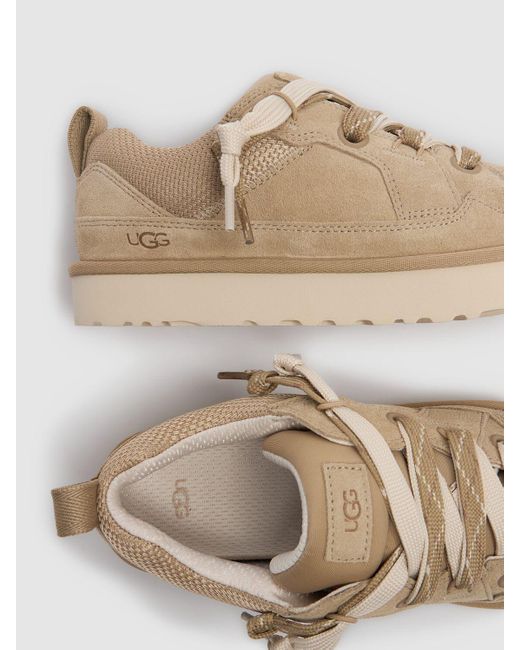 Ugg W Lo スエードスニーカー 31mm Natural