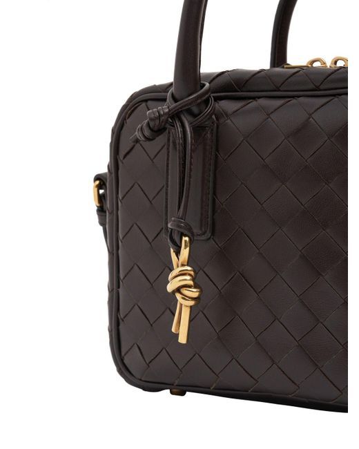 Bottega Veneta Black Small Getaway Leather Top Handle Bag