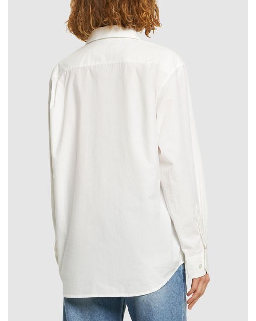 DUNST White Out Pocket Cotton Shirt