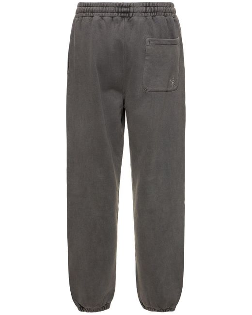 Unknown Gray Stonewashed Sweatpants for men