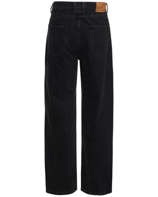 Axel Arigato Black Zine Relaxed Cotton Denim Jeans for men