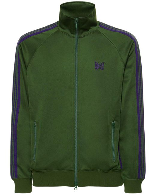 Needles Trainingsjacke Aus Jersey Mit Logo in Green für Herren