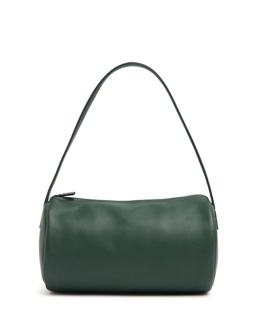 St. Agni Green Connolo Leather Shoulder Bag