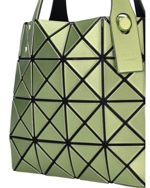 Bao Bao Issey Miyake Green Small Lucent Boxy Top Handle Bag