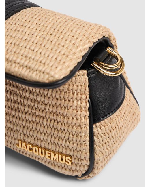 Jacquemus Natural Le Petit Bambimou Raffia Shoulder Bag