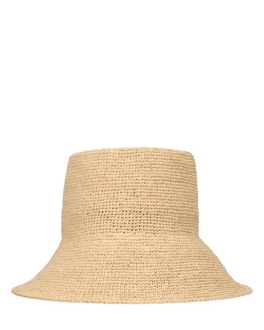 Janessa Leone Natural Hut Aus Raffiastroh "felix"