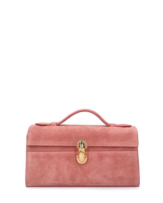 SAVETTE Pink Lvr Exclusive The Symmetry Leather Bag