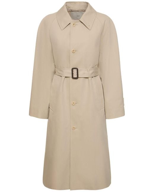 Volume Mac Cotton Blend Trench Coat