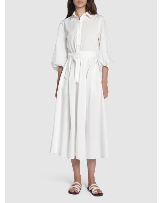 Weekend by Maxmara Faenza コットンポプリンシャツドレス