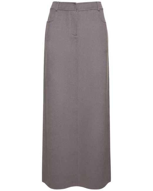 Brown Striped wool skirt Etro - Vitkac Canada