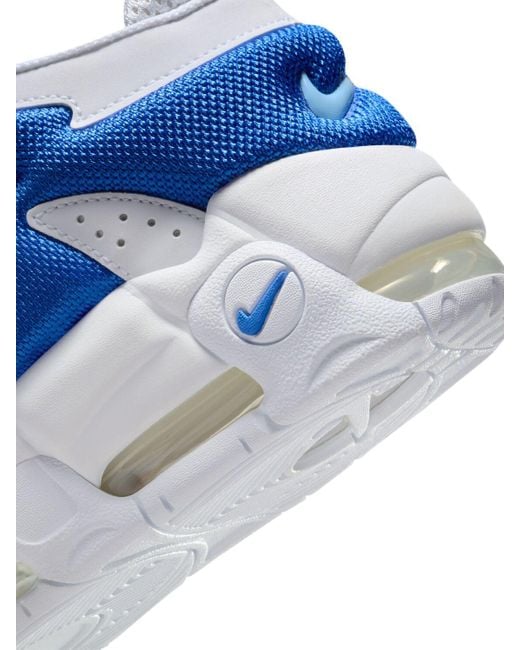 Nike Blue Uomo Air More Uptempo Low Sneakers for men