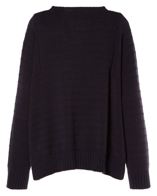 Suéter de punto de algodón Weekend by Maxmara de color Black