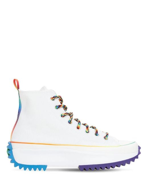 Converse Multicolor Run Star Hike Hi Pride Sneakers for men