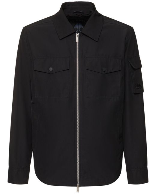 Moose Knuckles Black Charlesbourg Jacket for men