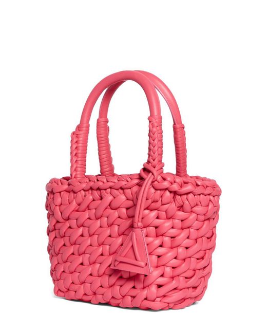 Alanui Pink Small Icon Leather Bag